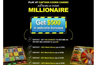 Captain cooks - promotion page | kr-casinos.com